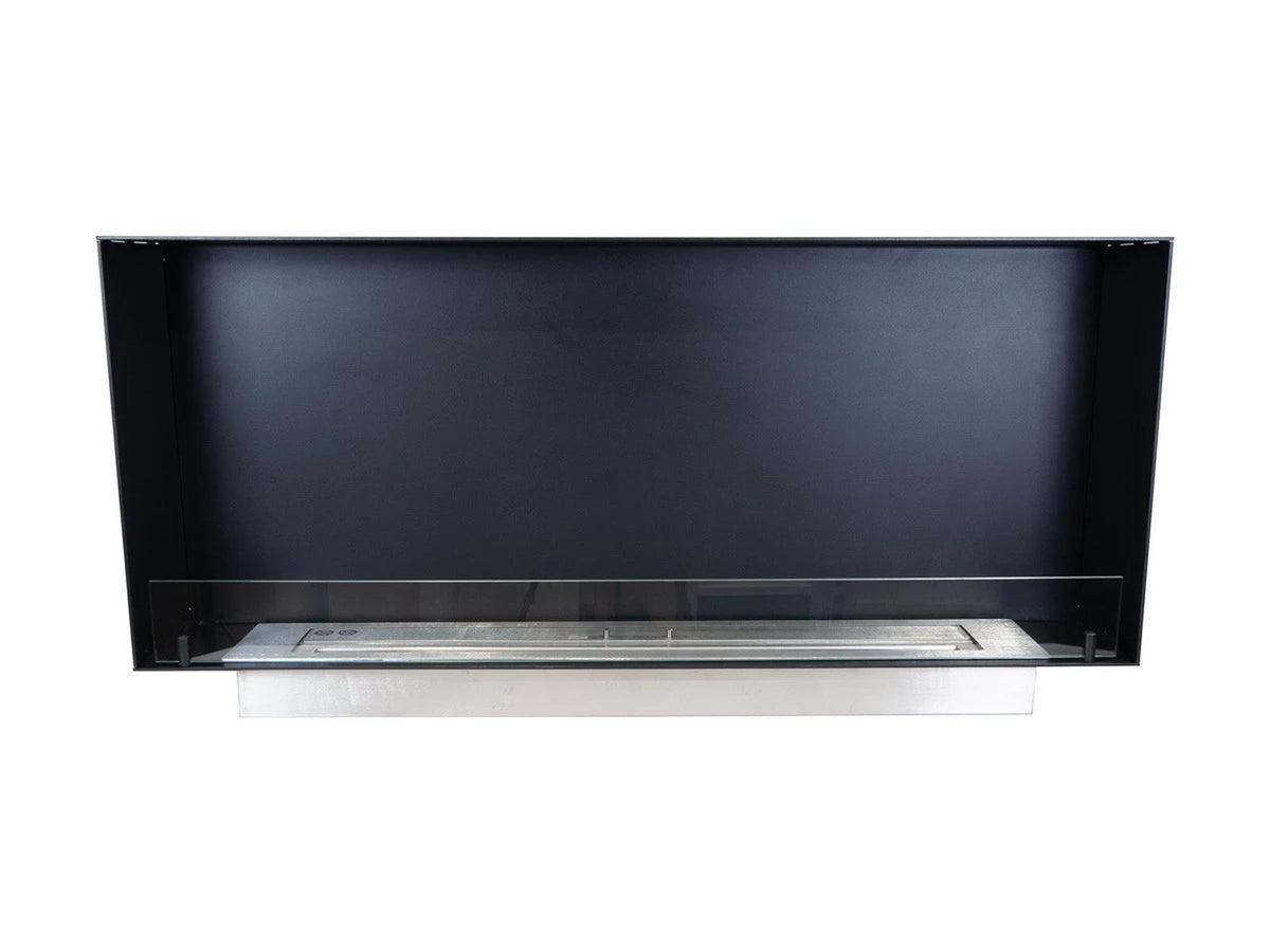 CACH Fires Foco One Slim 1200 eingebauter Kamin, schlanke Wandanpassung, 6,2 kW