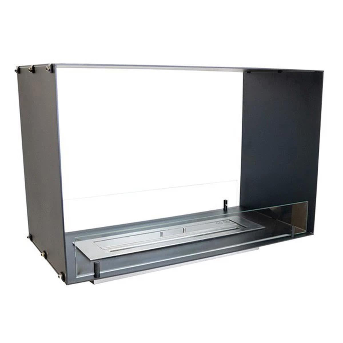 CACH Fires Foco Two 800, doppelseitiger Bioethanol-Kamin, 4,4 kW, automatischer und manueller Brenner
