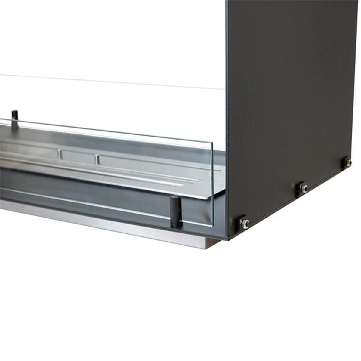 CACH Fires Foco Two 800, doppelseitiger Bioethanol-Kamin, 4,4 kW, automatischer und manueller Brenner