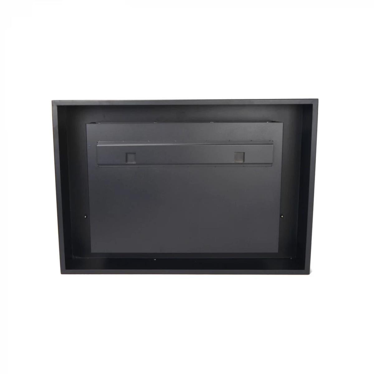 CACH Fires Nebraska Ethanol Wandkamin, Schwarz, 78 cm Breite, Bioethanol, 1,5 kW