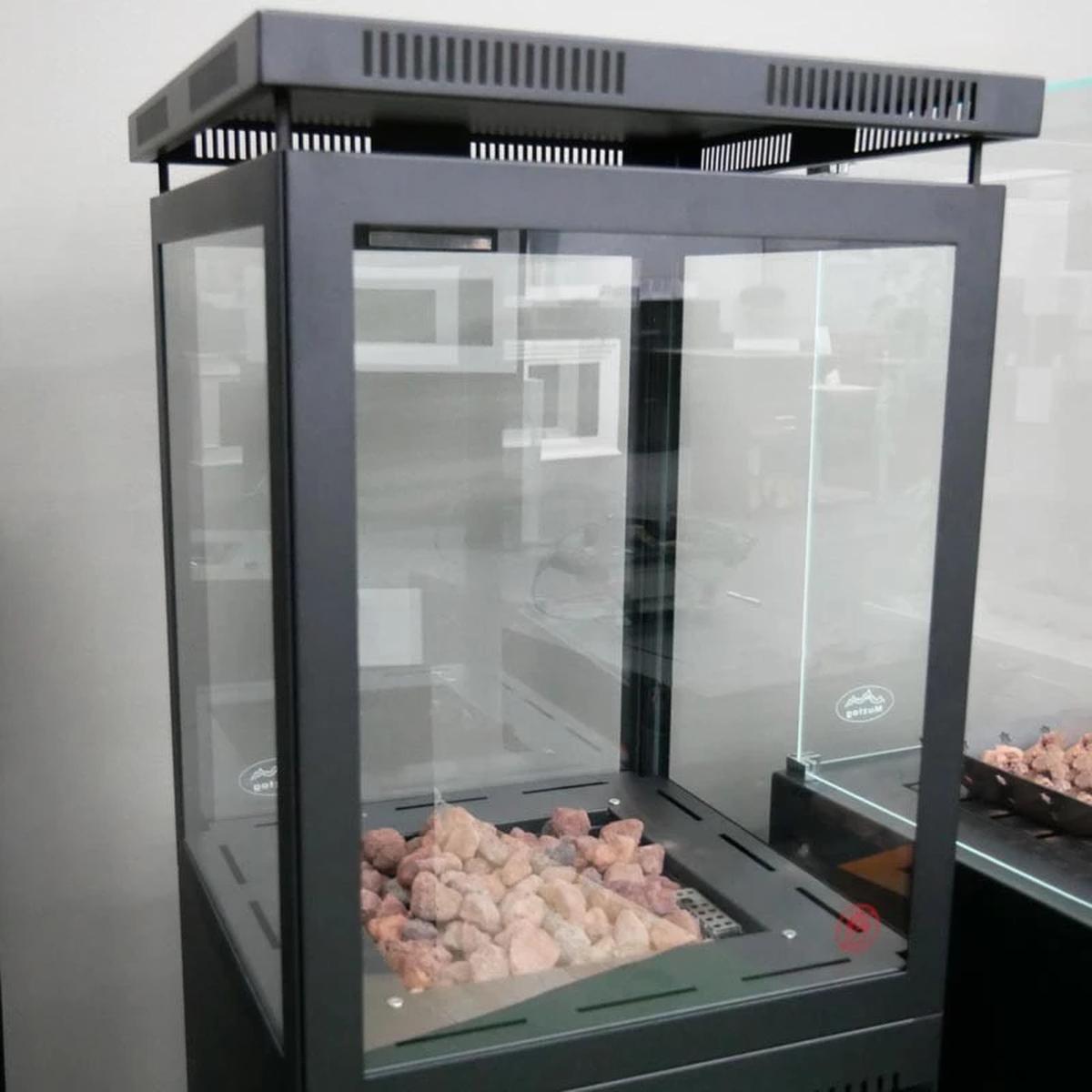 CACH Fires Muztag Murcia Ersatzglas für Terrassenheizung, Transparent, Abmessungen: Geeignet für Murcia Terrassenheizung, Robustes Material, 1 Stück