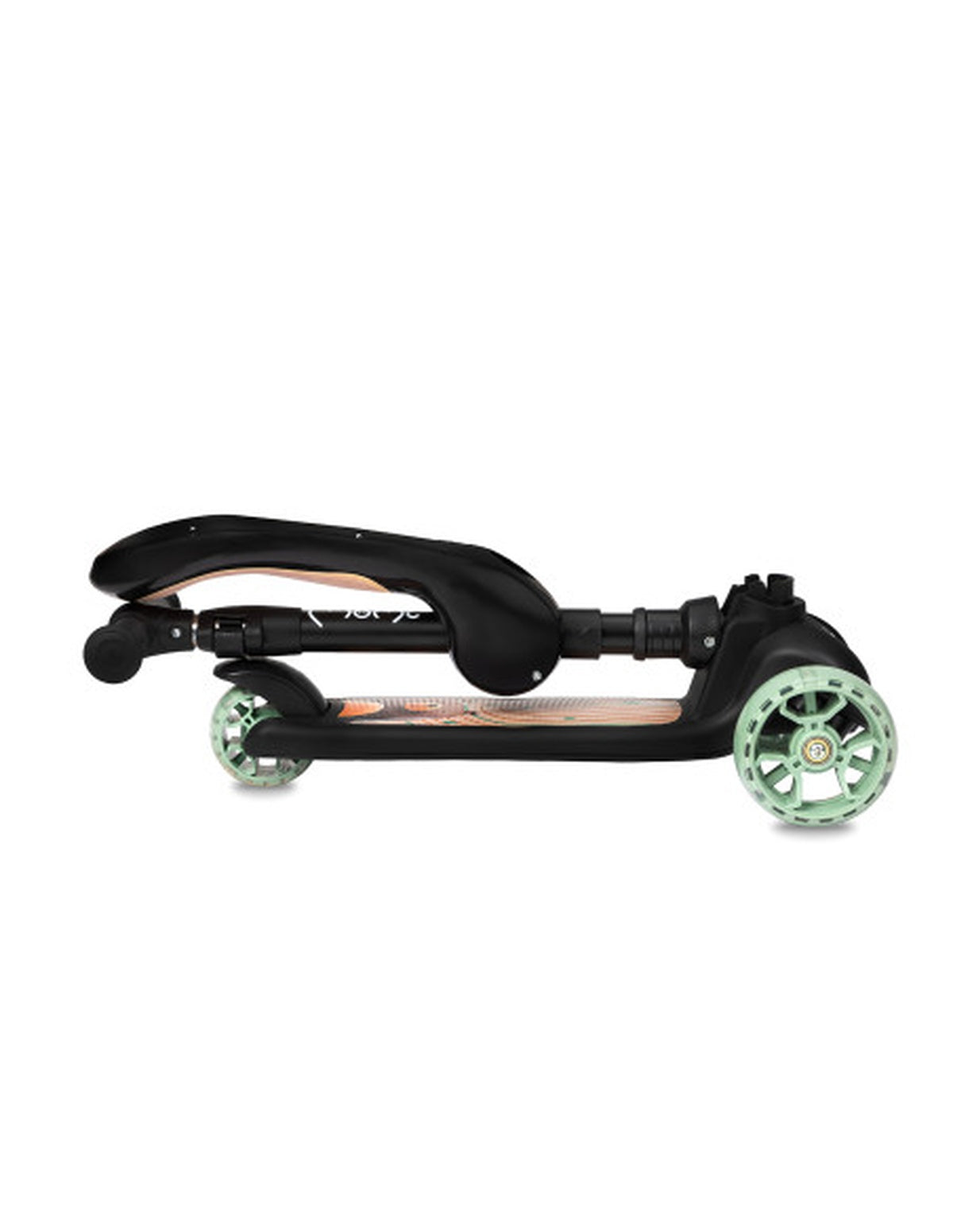 MoMi KIURU 2-in-1 Balance-Roller in verschiedenen Farben – Leichter Kinder-Scooter mit LED-Rädern, selbstbalancierend