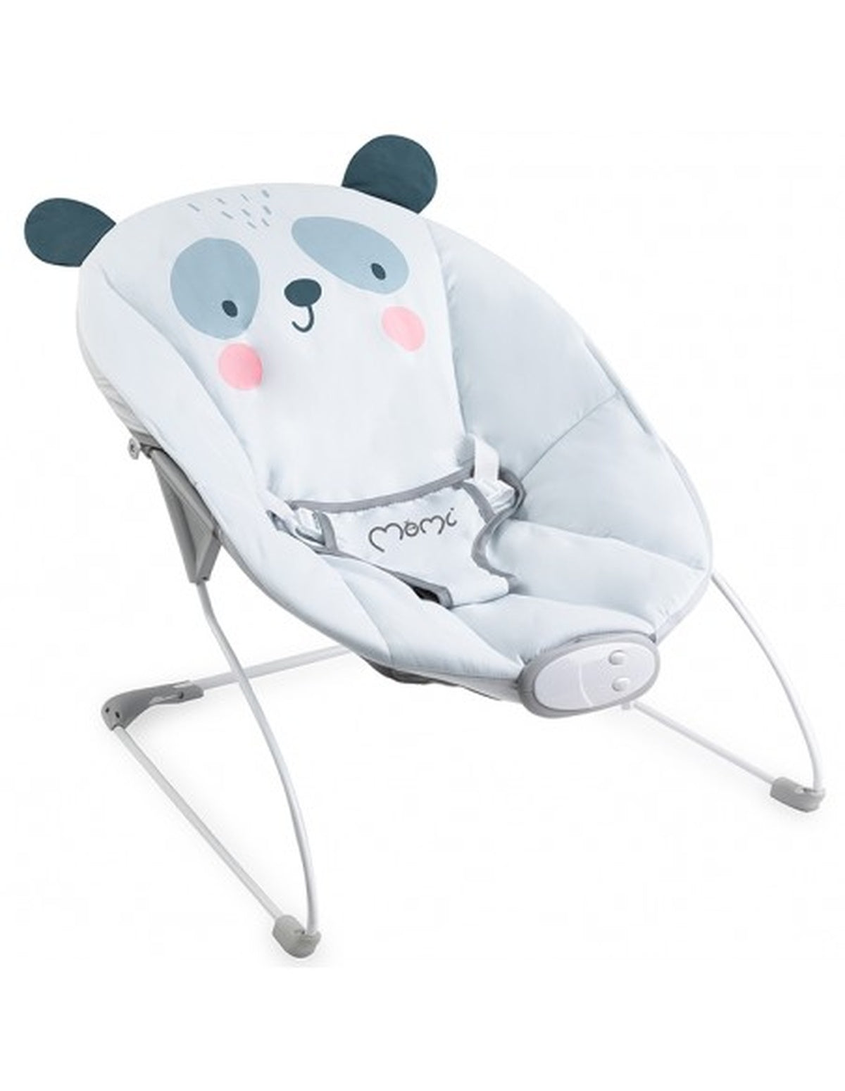 MoMi GLOSSY in verschiedenen Farben - Leichte Babyliege für Kinder bis 9 kg mit Spielbügel und Sensorikmodul