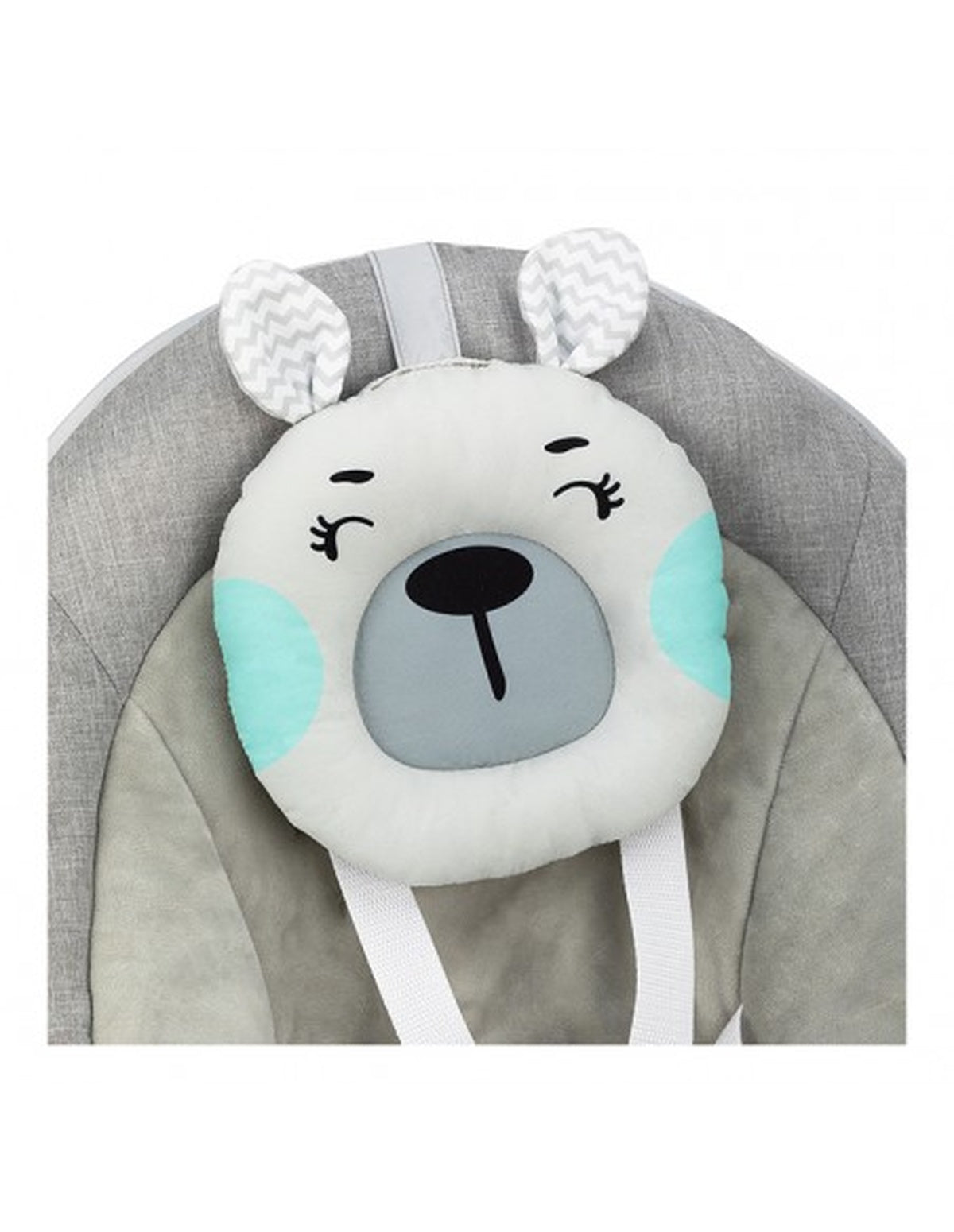 MoMi LISS Babywippe in verschiedenen Farben mit automatischer Swing-Funktion und Spielzeugen