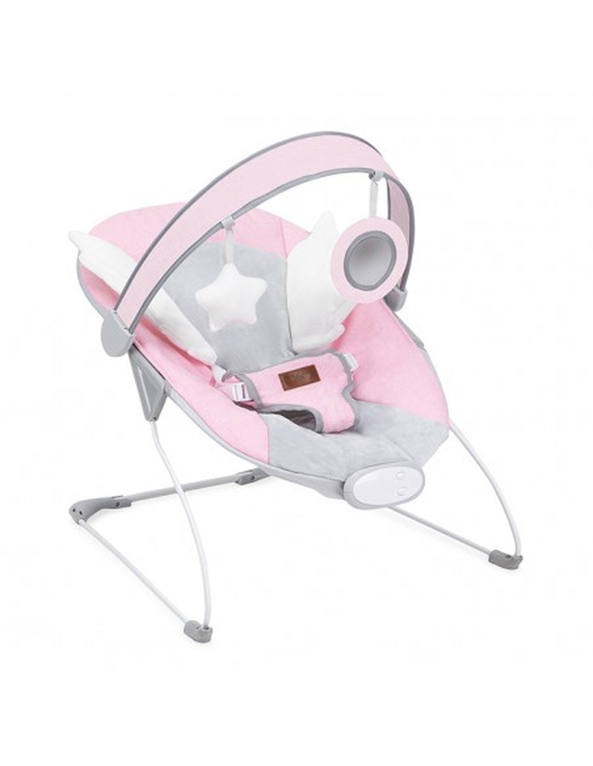 MoMi TULI Babyliege in verschiedenen Farben für Kinder bis 9 kg mit Spielbogen und Melodien