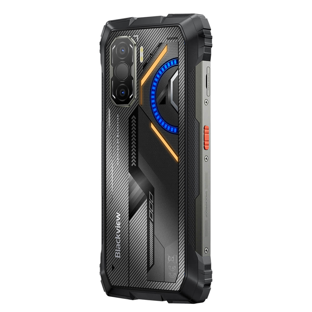 Blackview Rock 3 Rugged Smartphone in Schwarz nur Rückseite