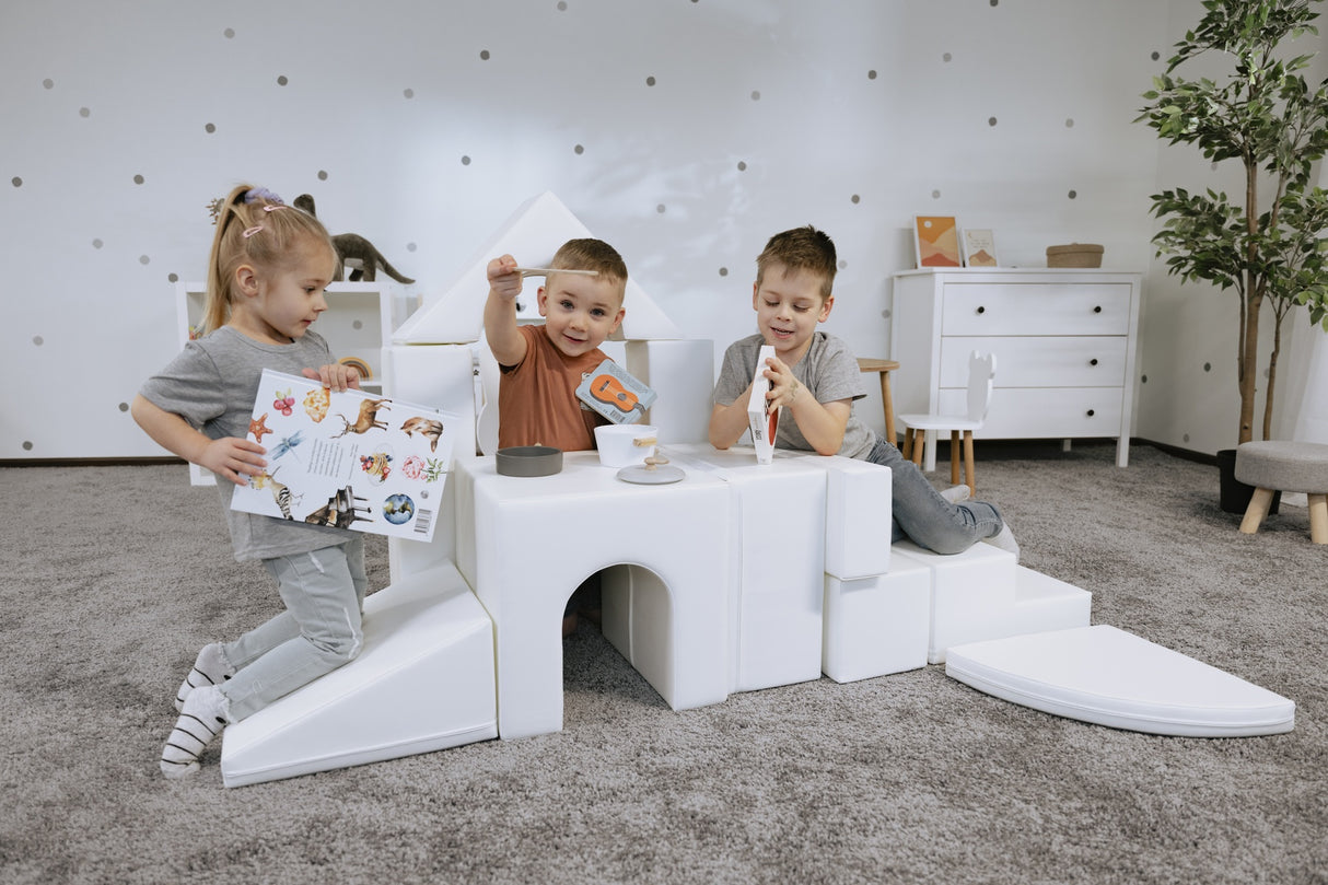 IGLU SET 21 Creativity - verschiedene Farben- Schaumstoff-Bausteine / Spielbausteine für Kinder zw. 1-5 Jahre