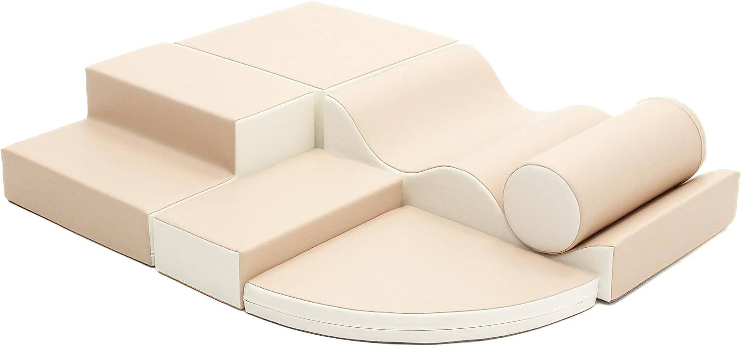 IGLU Set 28 - 6 XL Spielbauklötzen aus Schaumstoff für Kinder - Kreative Softbausteine zum Klettern und Krabbeln