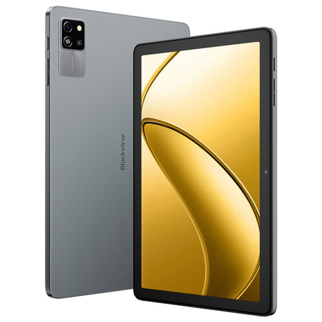 Blackview Mega 8 Tablette blau Vorderseite frontal mit buntem Bildschirm