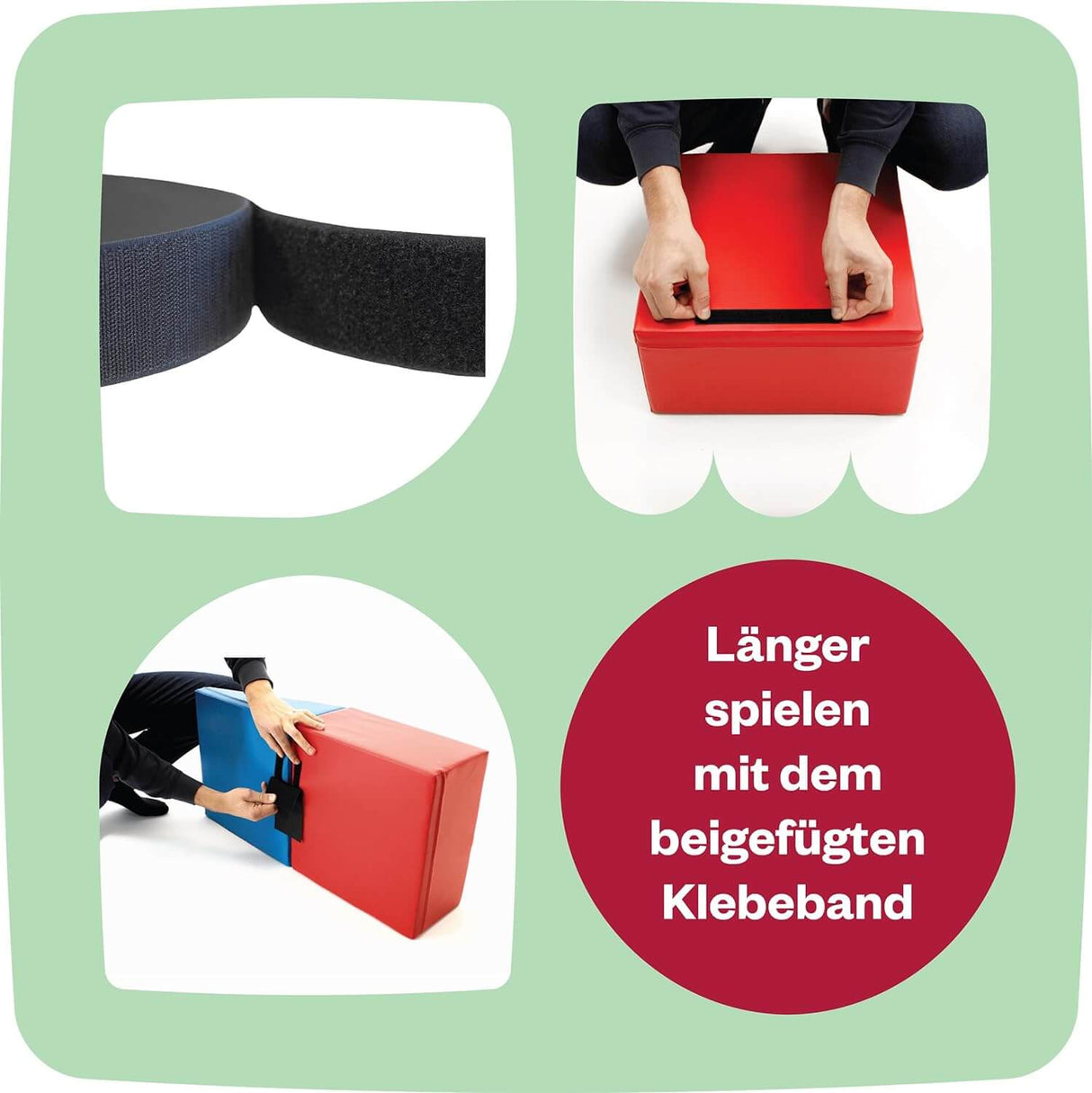 IGLU 5 XL Softbausteine – XXL Schaumstoffklötze für Kinder | Sicher & kreativ spielen, Bauklötze