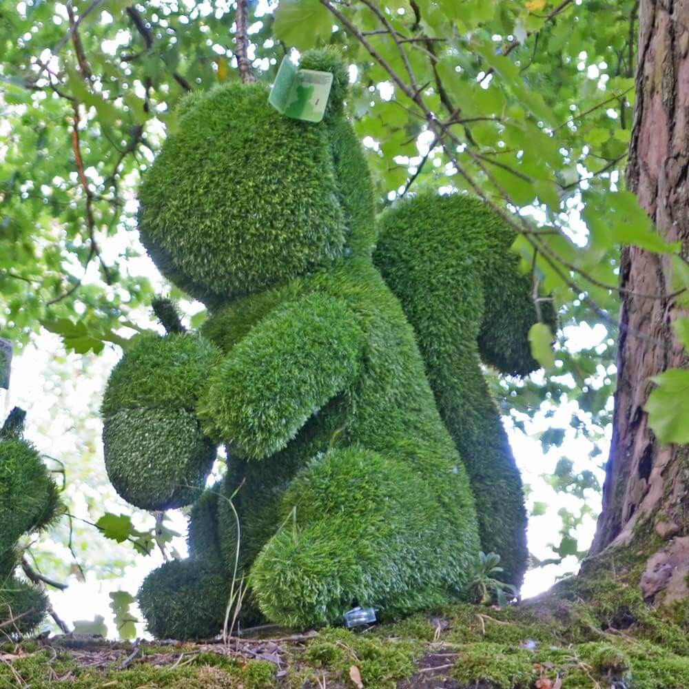 AniPlants, Grasfigur, "Eichhörnchen", Gartendeko, 80cm