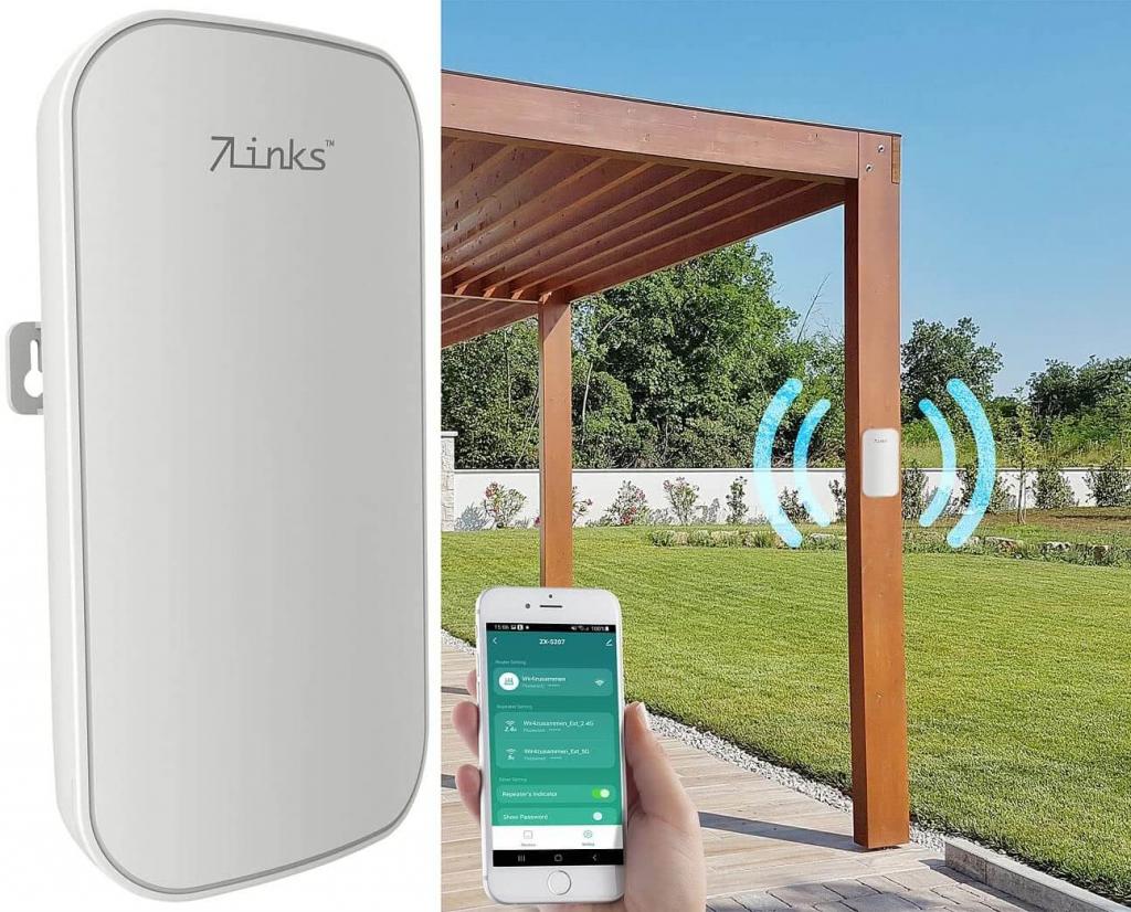 7links Outdoor WLAN-Repeater WLR-1230 Außenmontage