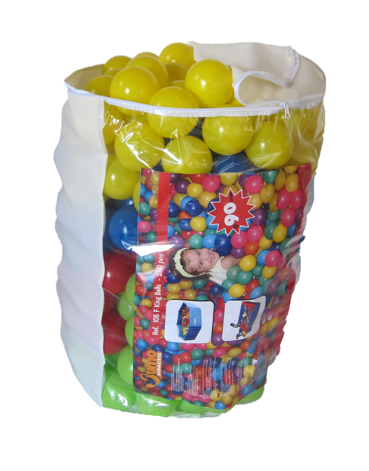 Sumo Didactic - Feuerfeste Balltasche zur sicheren Aufbewahrung von Bällen für Bällebäder – Robust, langlebig und sicher