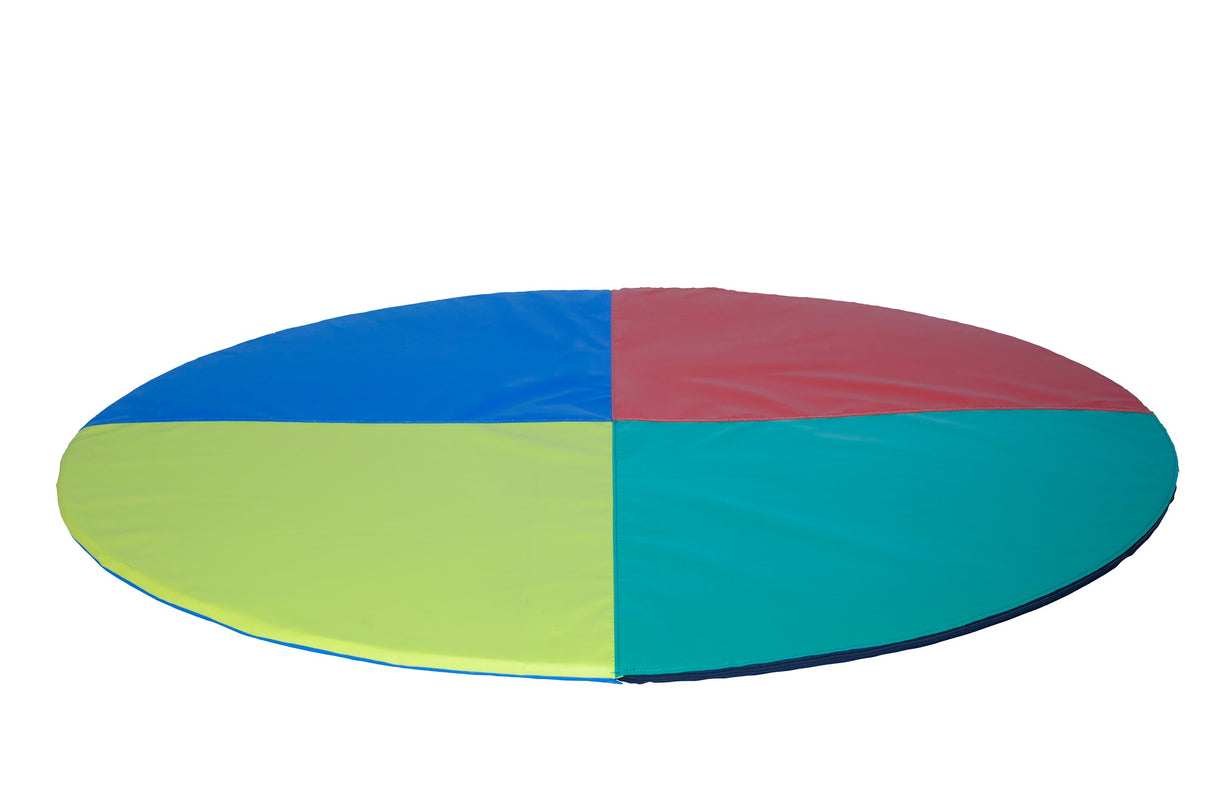 Sumo Didactic - Faltmatte für Kinder - langlebig, pflegeleicht und antiallergisch ideal für Bewegungsübungen mit Reißverschluss Ø160 cm