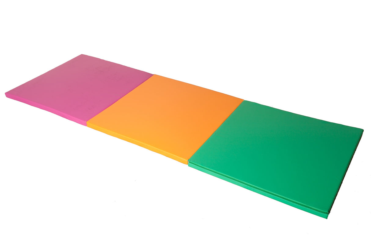 Sumo Didactic - Faltmatte für Kinder - langlebig, pflegeleicht und antiallergisch ideal für Bewegungsübungen mit Reißverschluss 300x100 cm