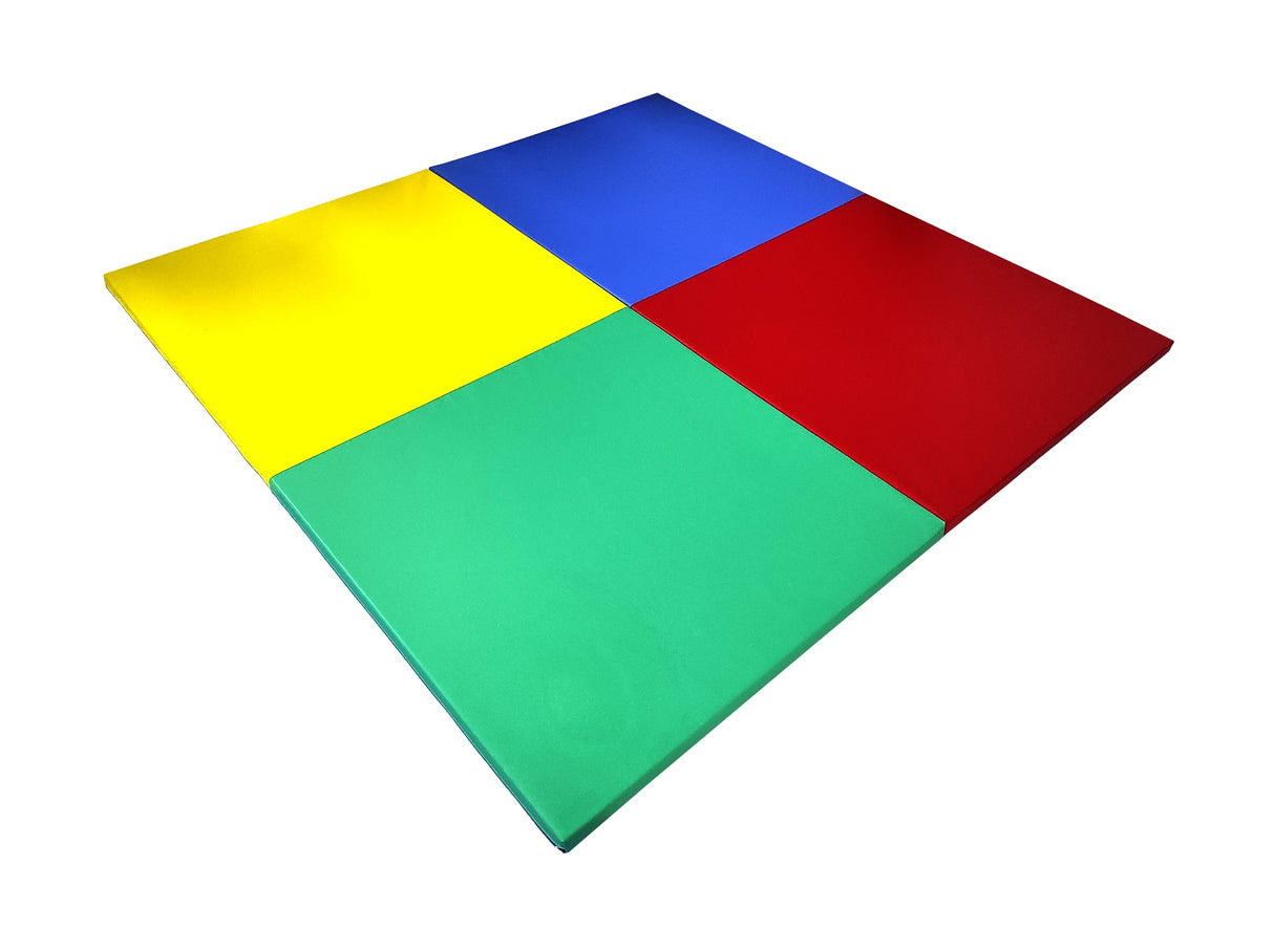 Sumo Didactic - Faltmatte für Kinder - antiallergisch, wasserdicht, pflegeleicht - 200x200 cm, Reißverschluss, für Bewegungsübungen und intensiven Einsatz