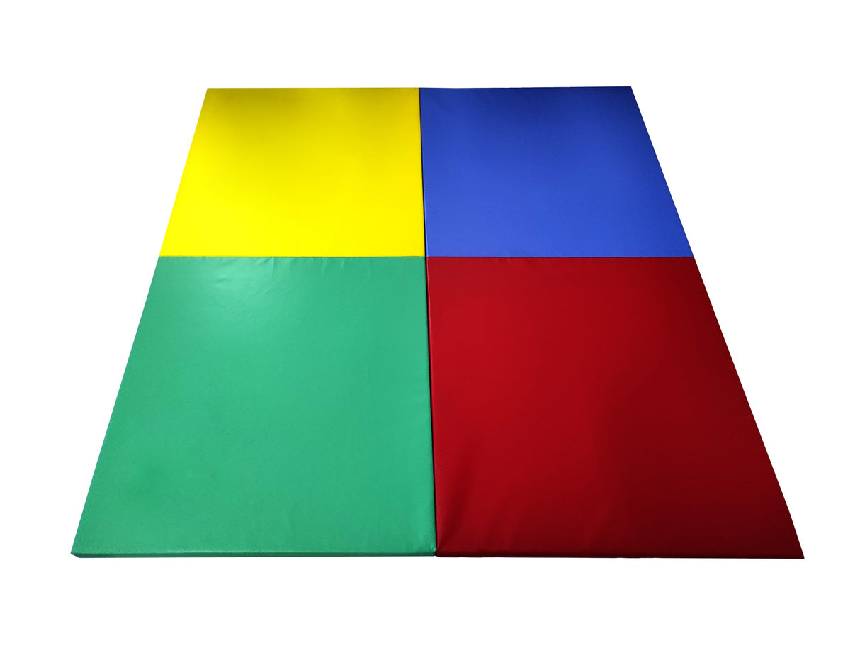 Sumo Didactic - Faltmatte für Kinder - antiallergisch, wasserdicht, pflegeleicht - 200x200 cm, Reißverschluss, für Bewegungsübungen und intensiven Einsatz