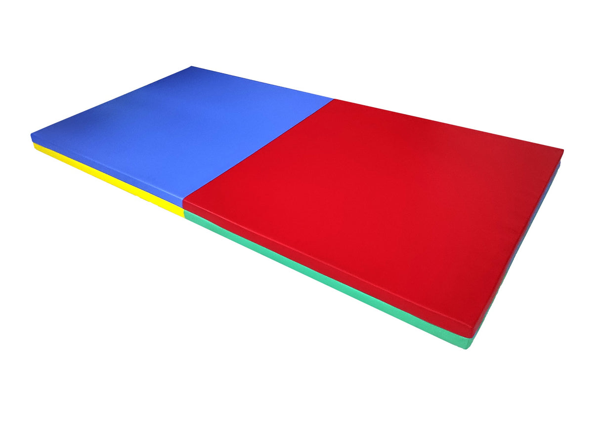 Sumo Didactic - Faltmatte für Kinder - antiallergisch, wasserdicht, pflegeleicht - 200x200 cm, Reißverschluss, für Bewegungsübungen und intensiven Einsatz