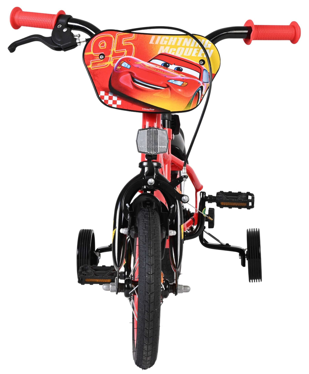 Volare Disney Cars Kinderfahrrad - Jungen - 12 Zoll - Rot