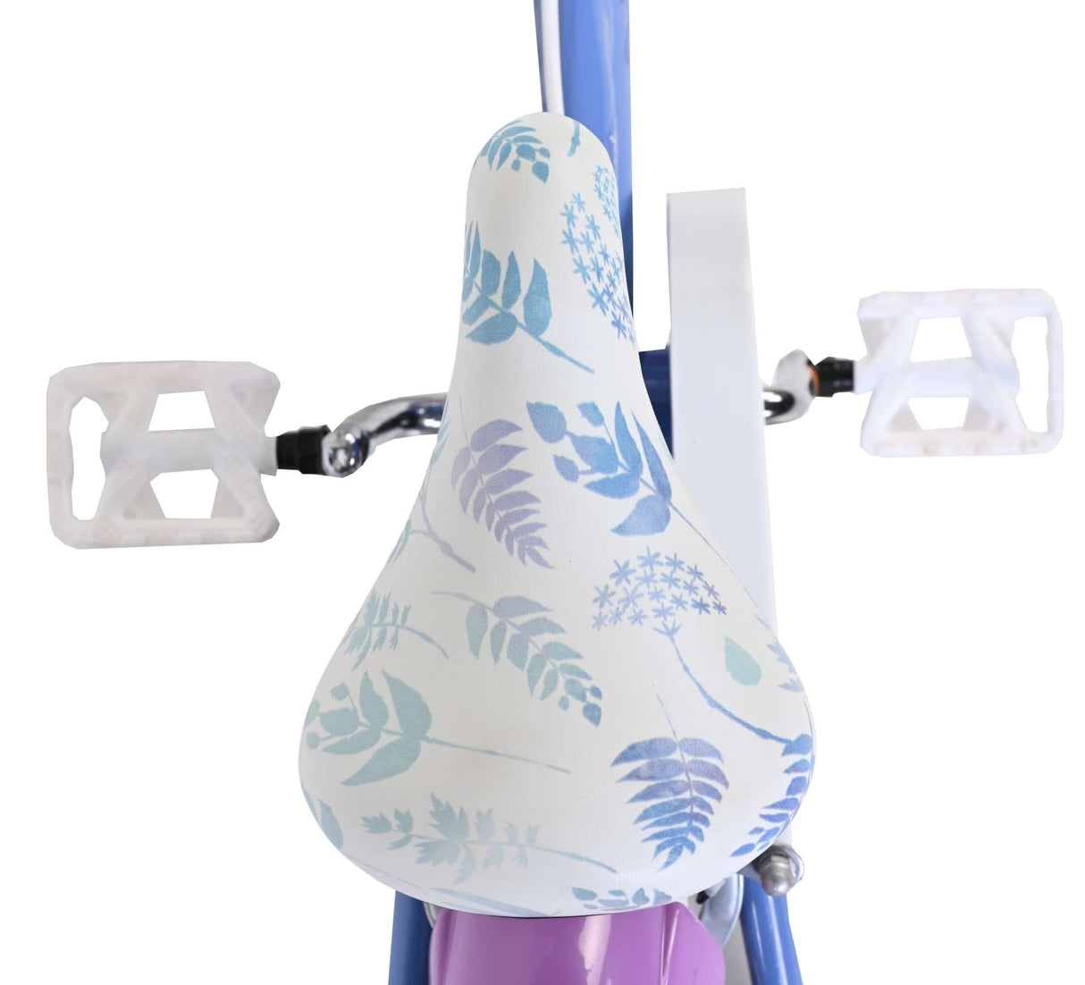 Volare Disney Frozen 2 Kinderfahrrad - Mädchen - 12 Zoll - Blau/Lila - Zwei Handbremsen