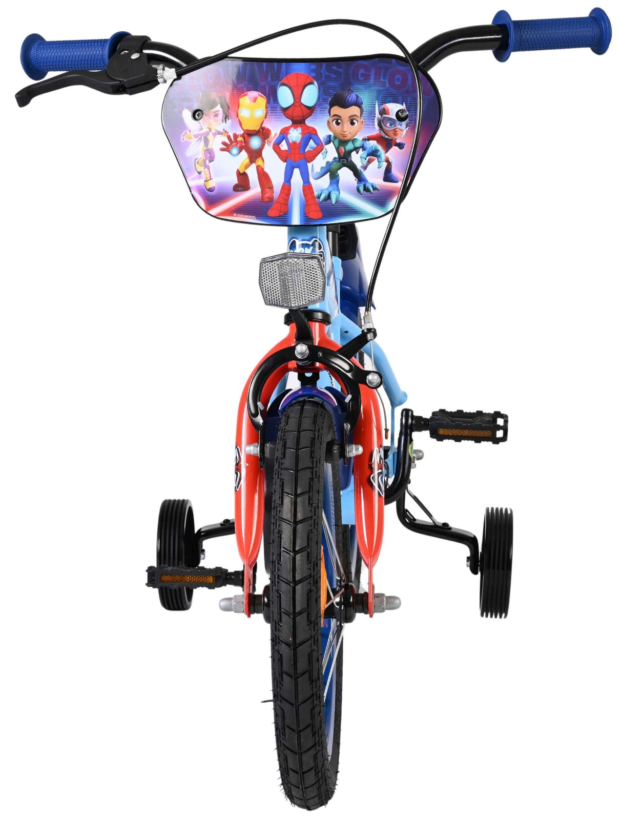 Volare Spidey Kinderfahrrad - Jungen - 14 Zoll - Blau