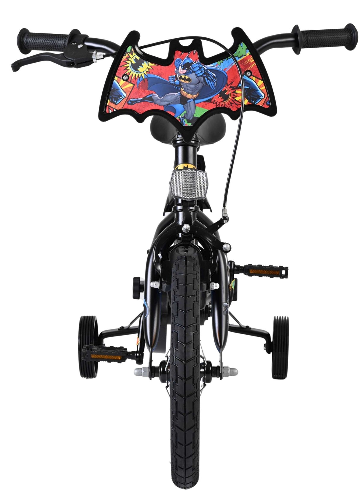 Volare Batman Kinderfahrrad - Jungen - 14 Zoll - Schwarz