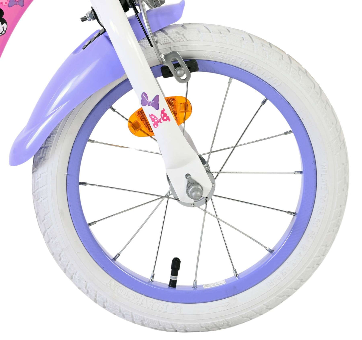 Volare Disney Minnie – die süßeste Minnie aller Zeiten! Kinderfahrrad - Mädchen - 14 Zoll - Rosa