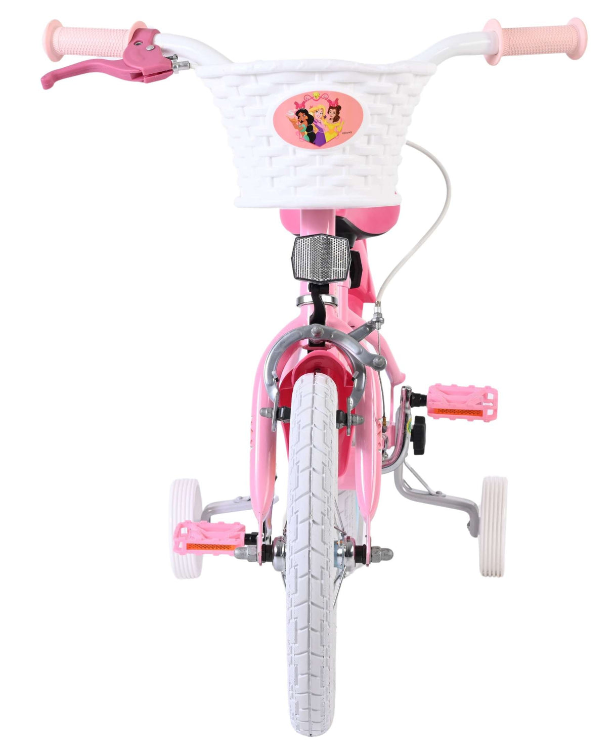 Volare Disney Princess Kinderfahrrad - Mädchen - 14 Zoll - Rosa
