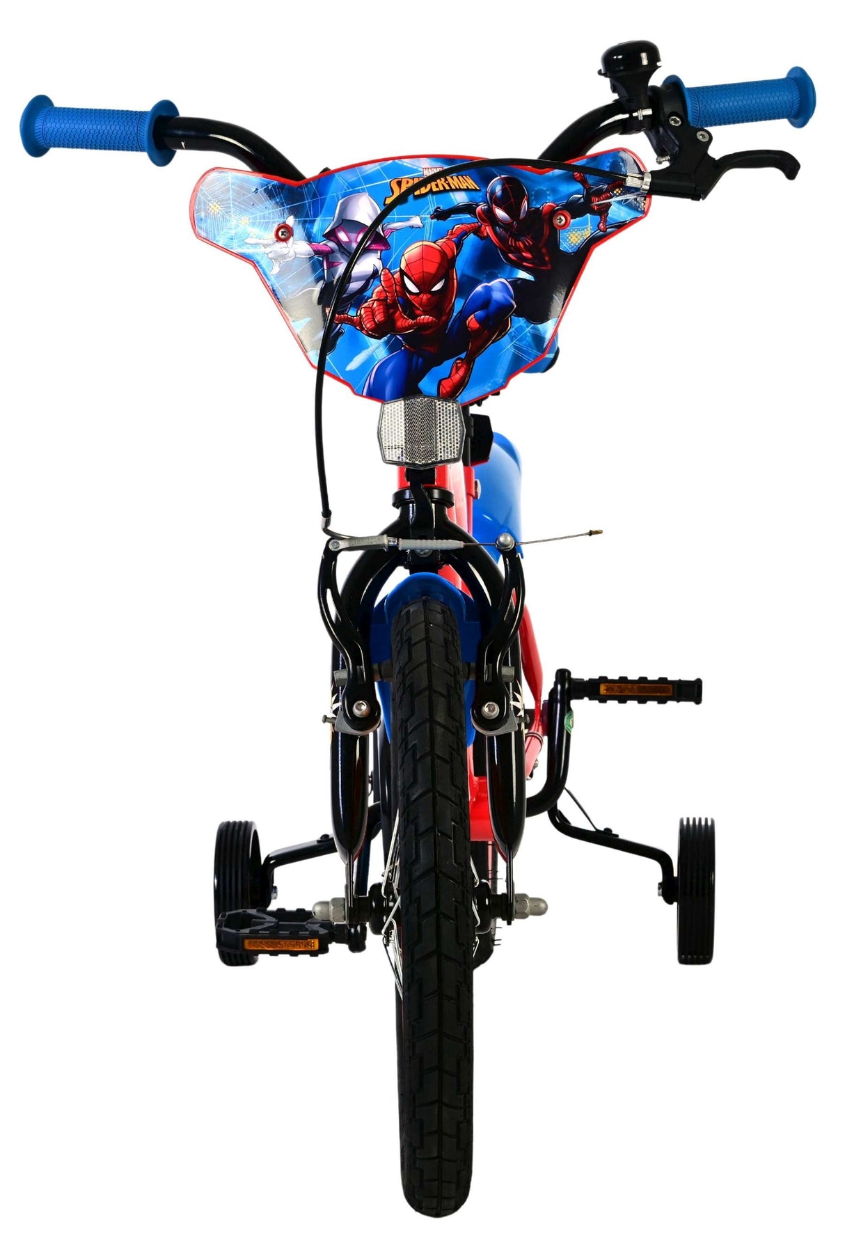Volare Spider-Man Kinderfahrrad - Jungen - 16 Zoll - Rot