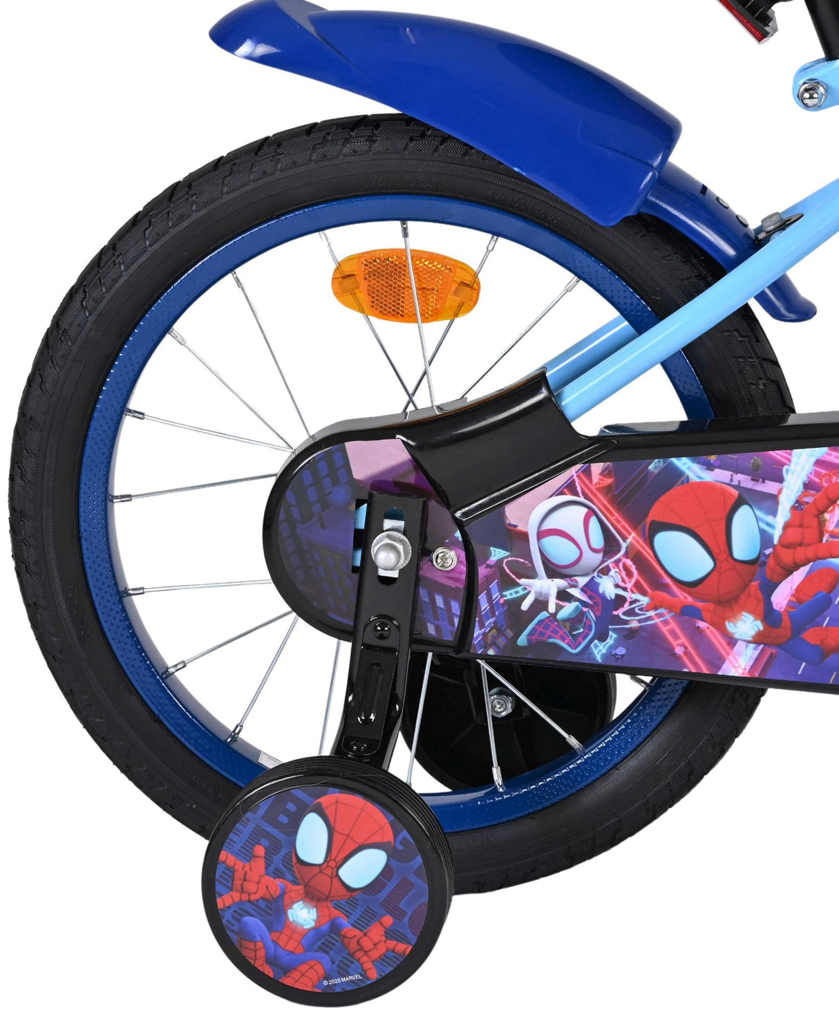 Volare Spidey Kinderfahrrad - Jungen - 16 Zoll - Blau