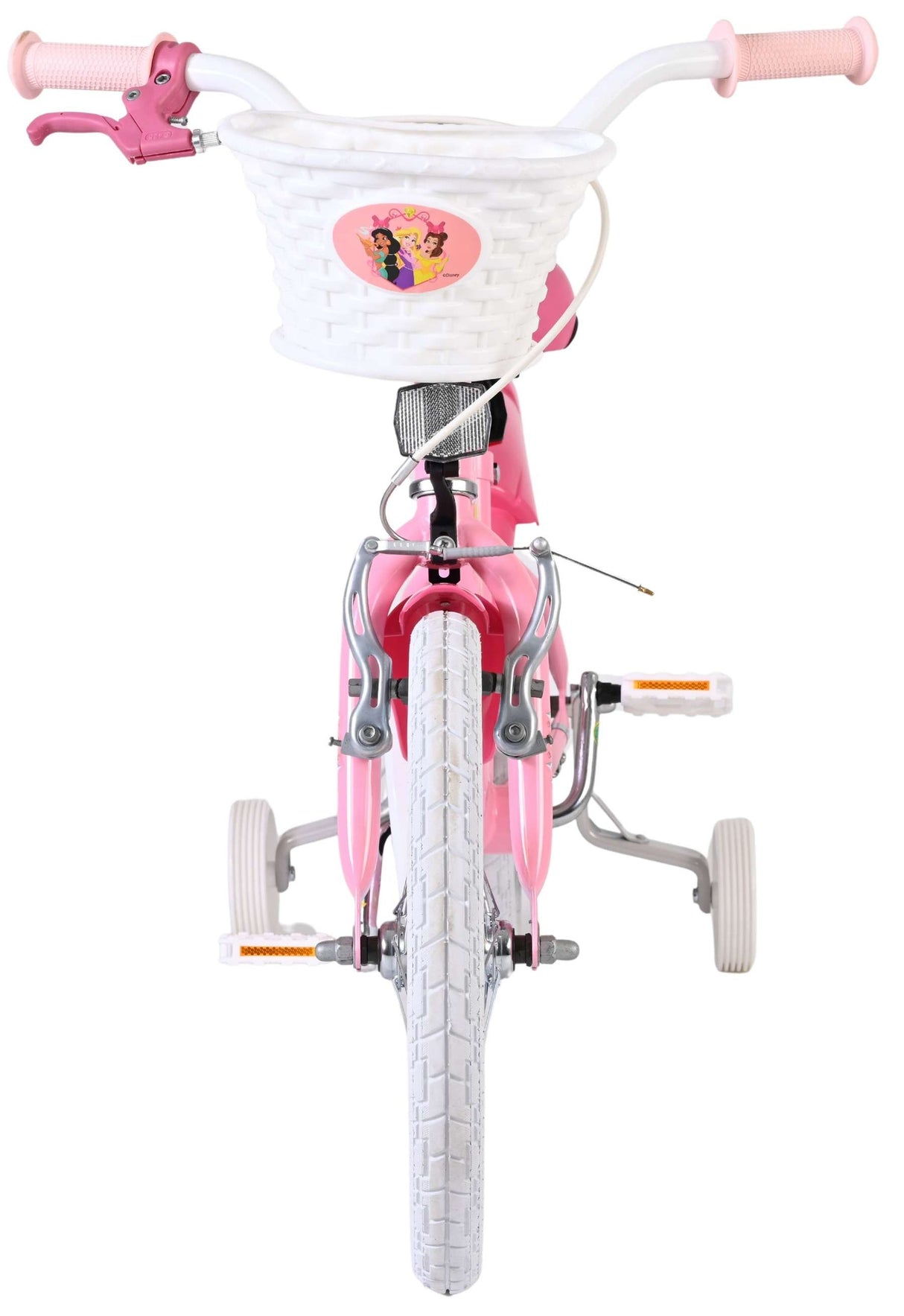 Volare Disney Princess Kinderfahrrad - Mädchen - 16 Zoll - Rosa