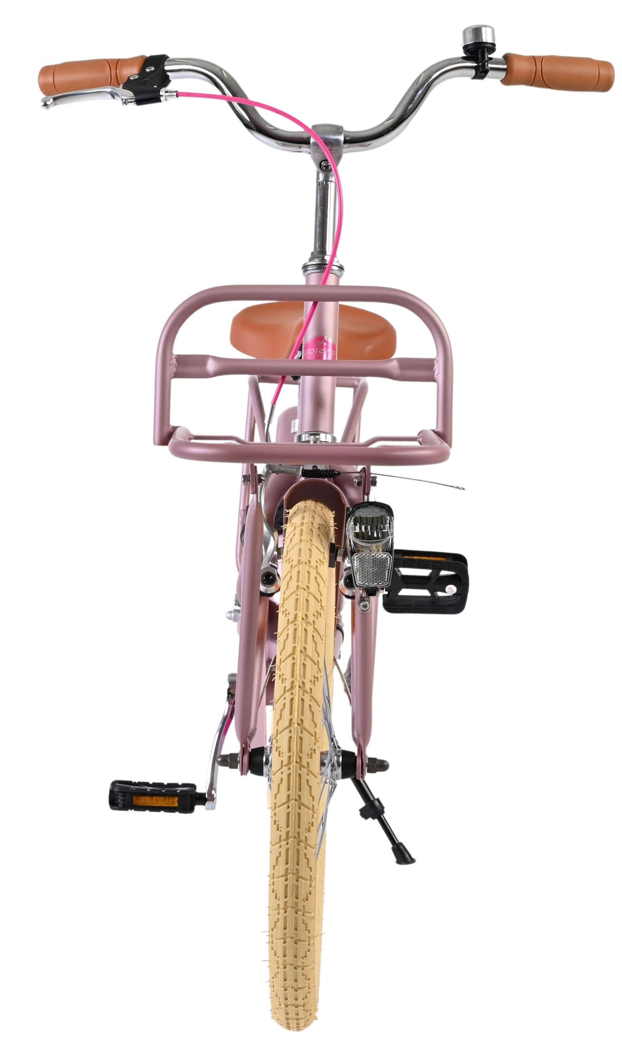Volare Excellent Kinderfahrrad - Mädchen - 20 Zoll - Matt Pink