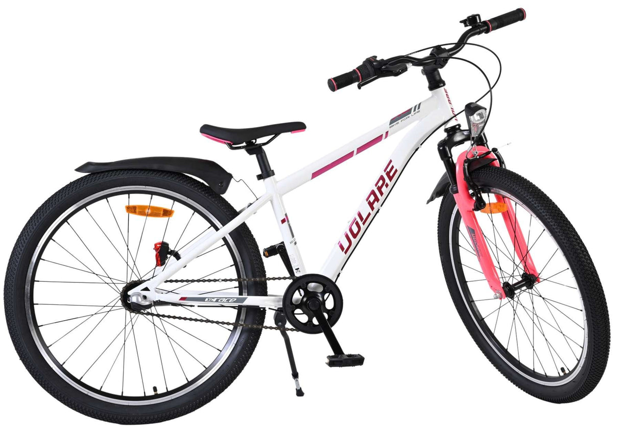 Volare XC Race Kinderfahrrad - 24 Zoll - Nexus 3 - Weiß/Pink