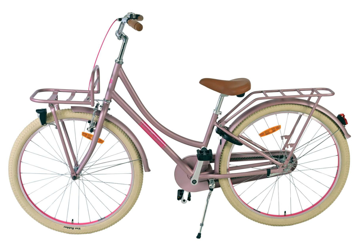 Volare Excellent Kinderfahrrad - Mädchen - 26 Zoll - Mattrosa
