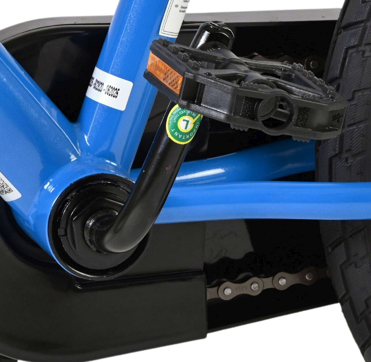 Rubble & Crew Kinderfahrrad - Jungen - 16 Zoll - Blau - Zwei Handbremsen