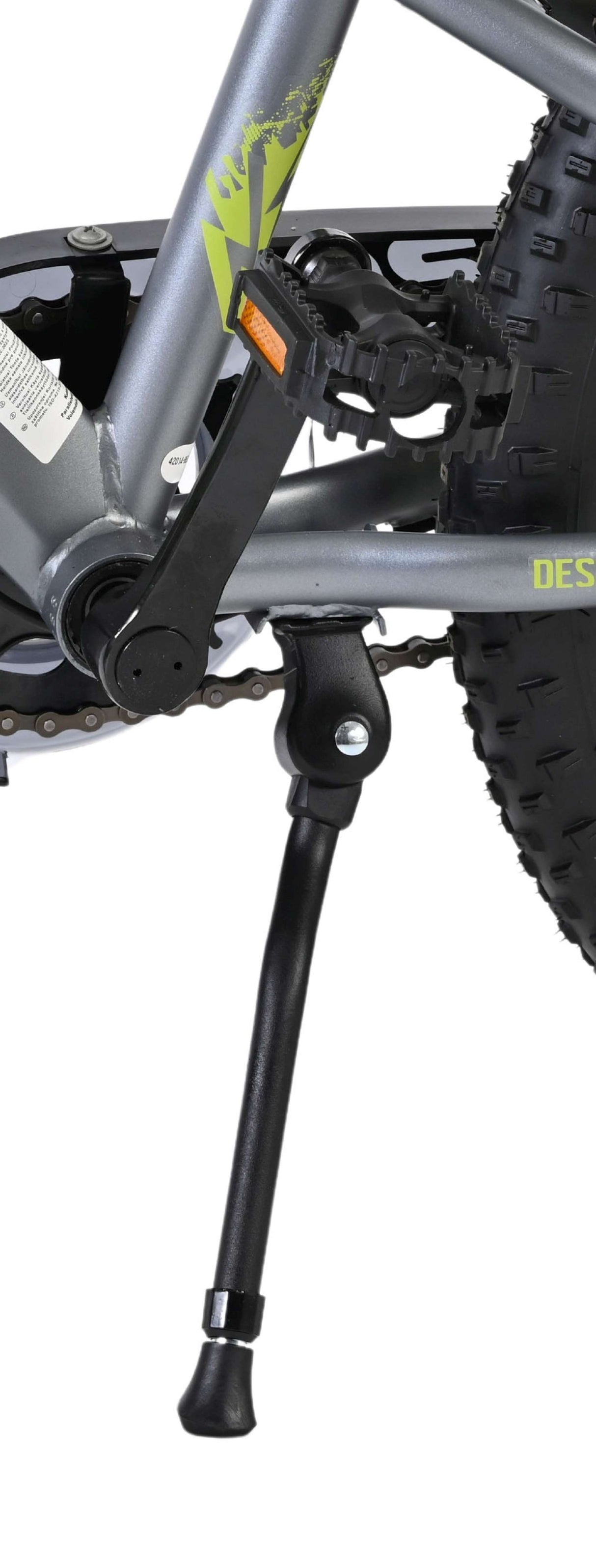 Volare Rocky Kinderfahrrad - 20 Zoll - 3 Gänge - Grün/Grau