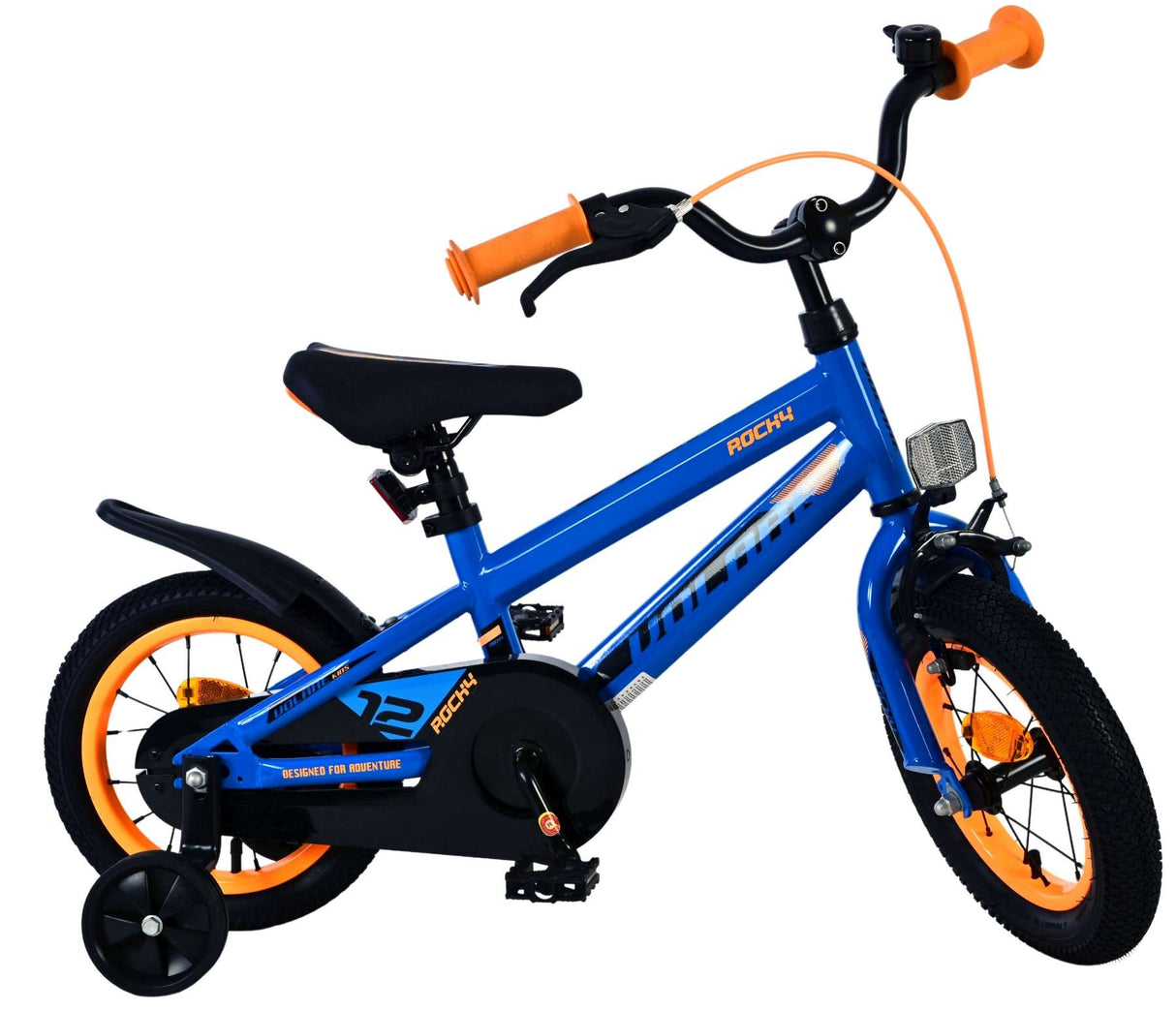 Volare Rocky Kinderfahrrad - Jungen - 12 Zoll - Blau
