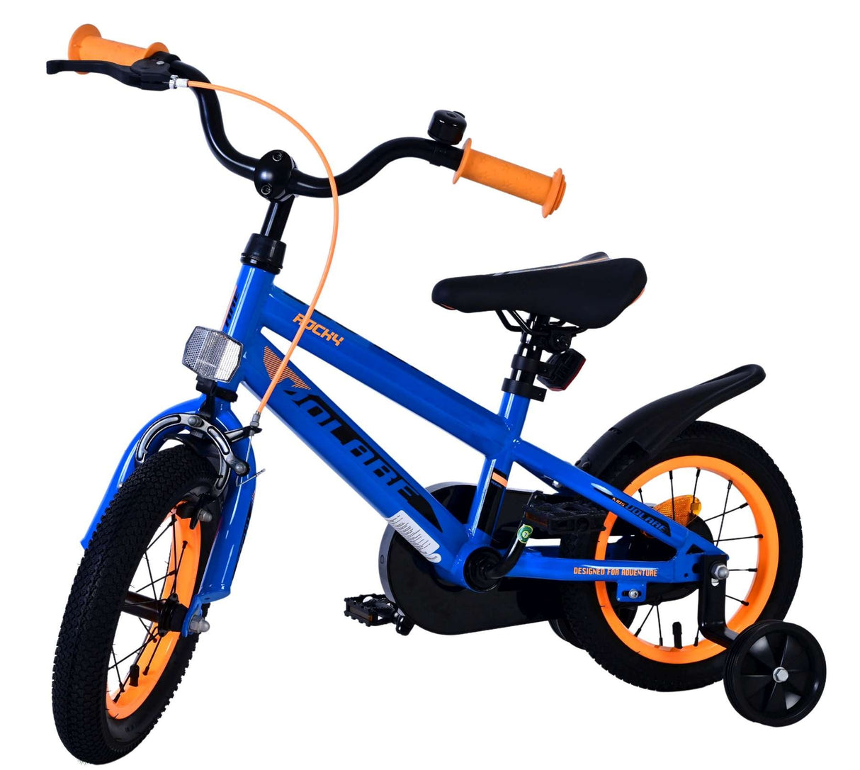 Volare Rocky Kinderfahrrad - Jungen - 12 Zoll - Blau