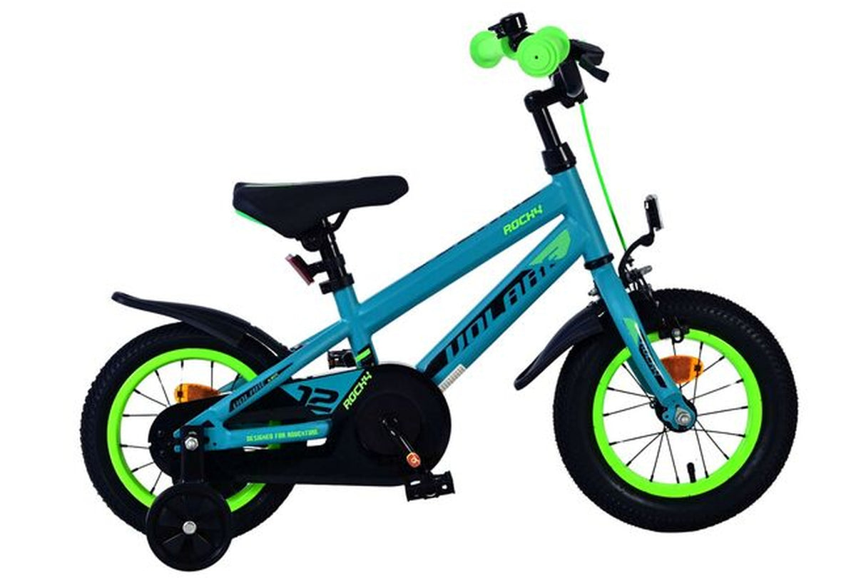 Volare Rocky Kinderfahrrad - Jungen - 12 Zoll - Grün