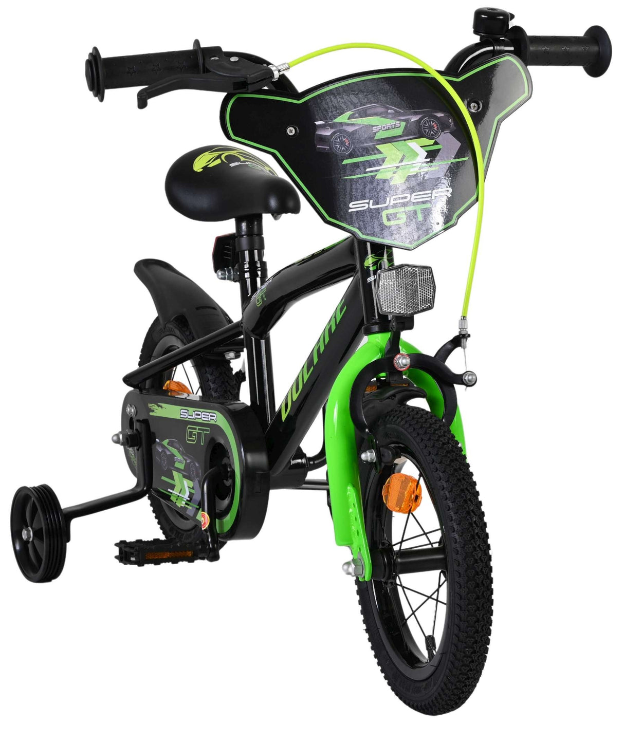 Volare Super GT Kinderfahrrad - Jungen - 12 Zoll - Grün