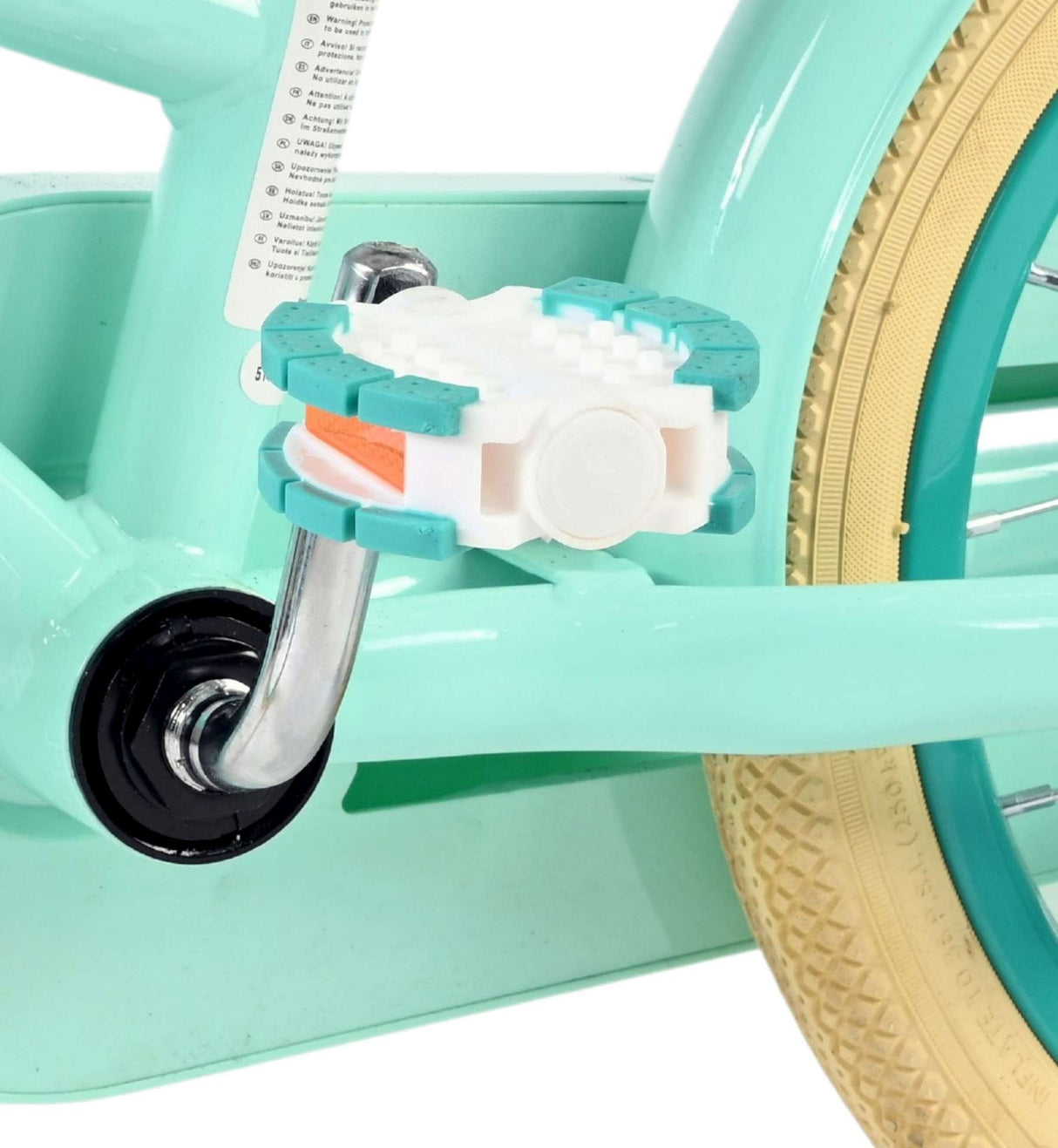 Volare Excellent Kinderfahrrad - Mädchen - 14 Zoll - Grün