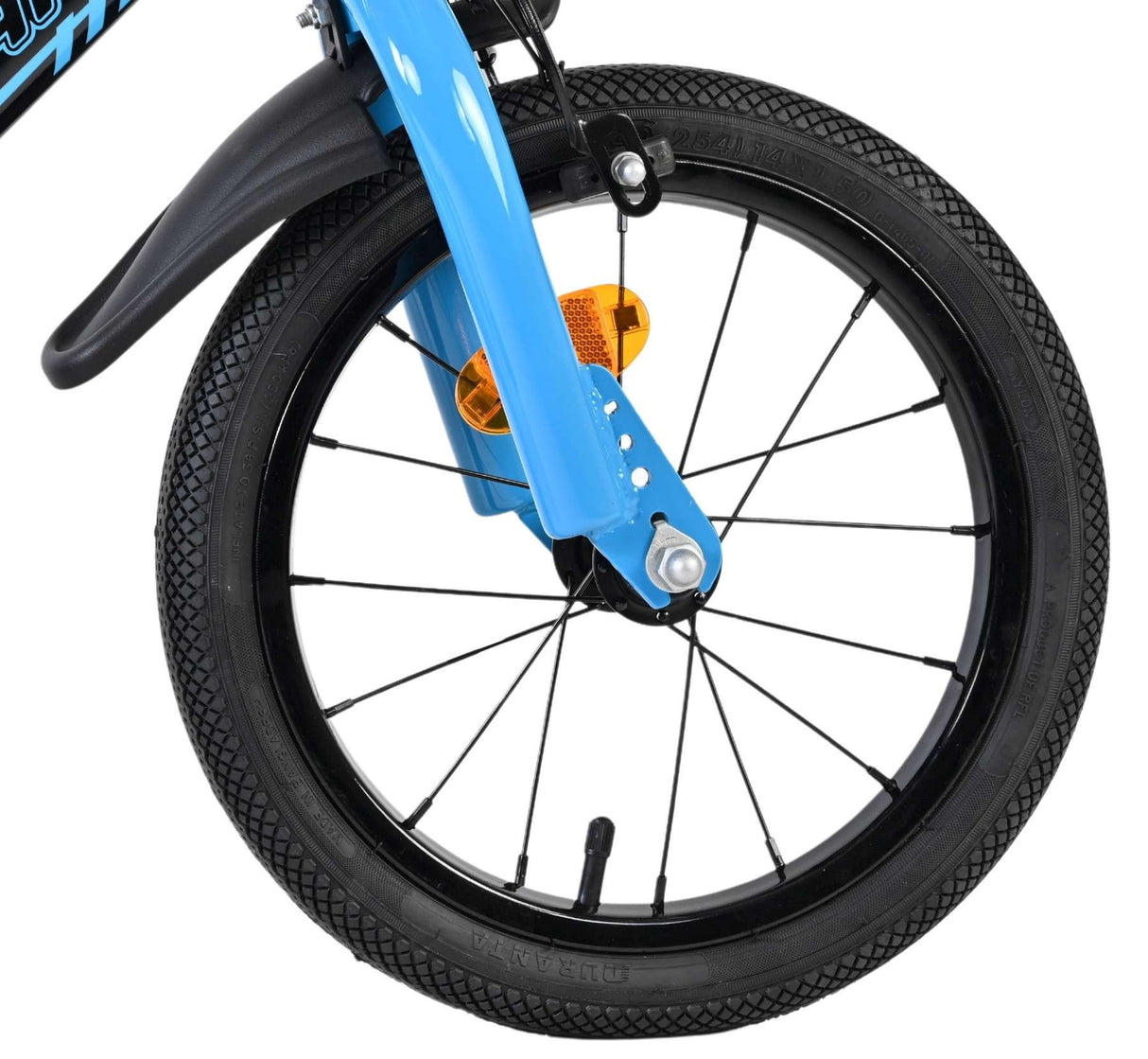 Volare Sportivo Kinderfahrrad - Jungen - 14 Zoll - Blau/Schwarz