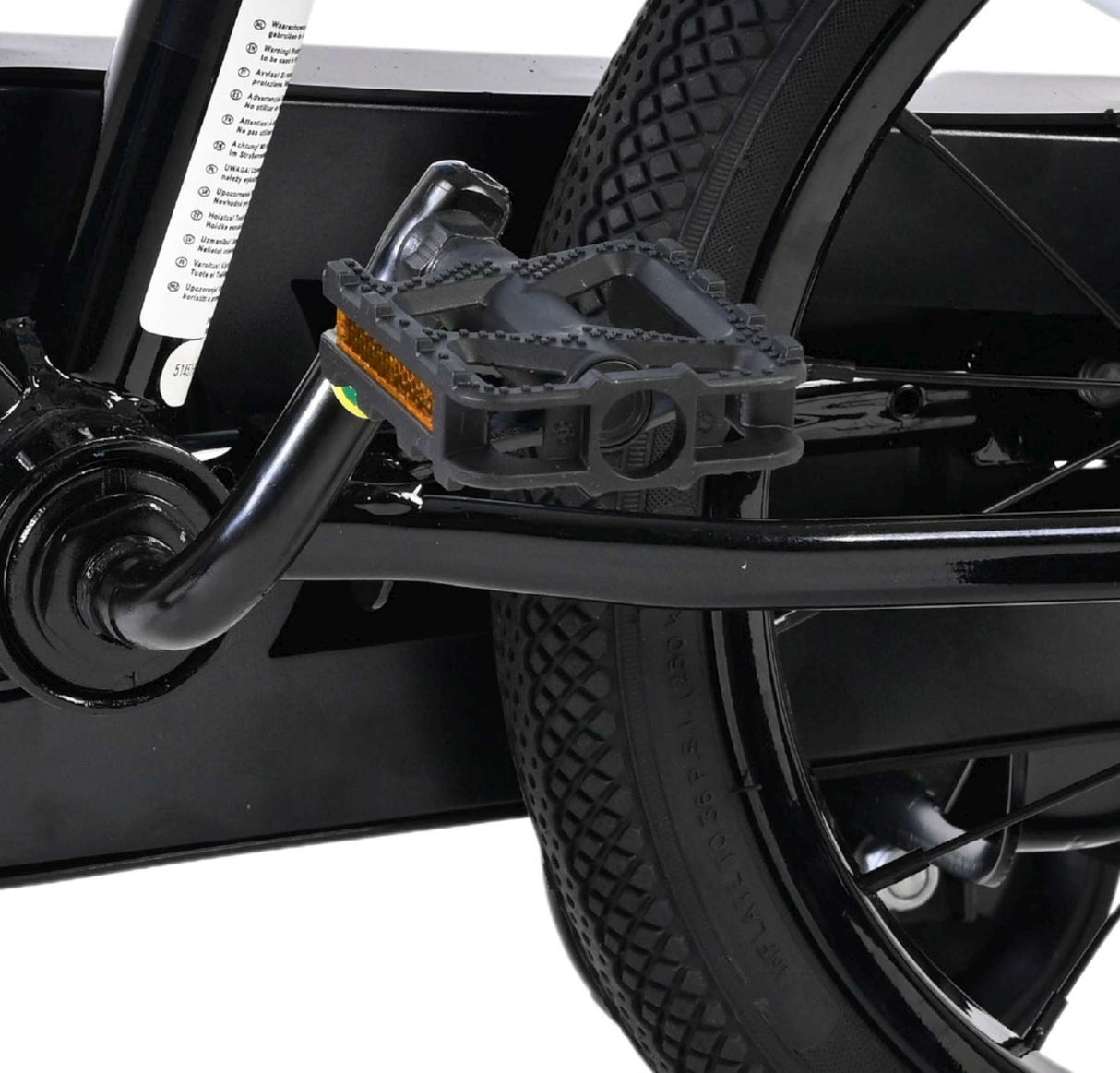 Volare Sportivo Kinderfahrrad - Jungen - 14 Zoll - Blau/Schwarz