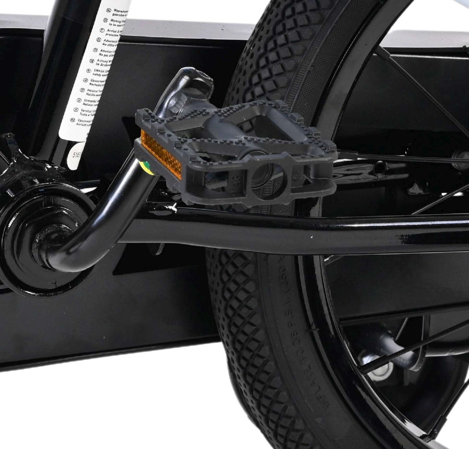 Volare Sportivo Kinderfahrrad - Jungen - 14 Zoll - Blau/Schwarz