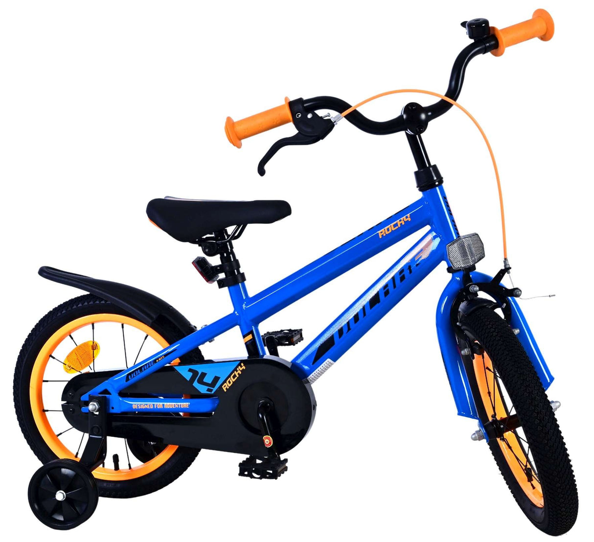 Volare Rocky Kinderfahrrad - Jungen - 14 Zoll - Blau