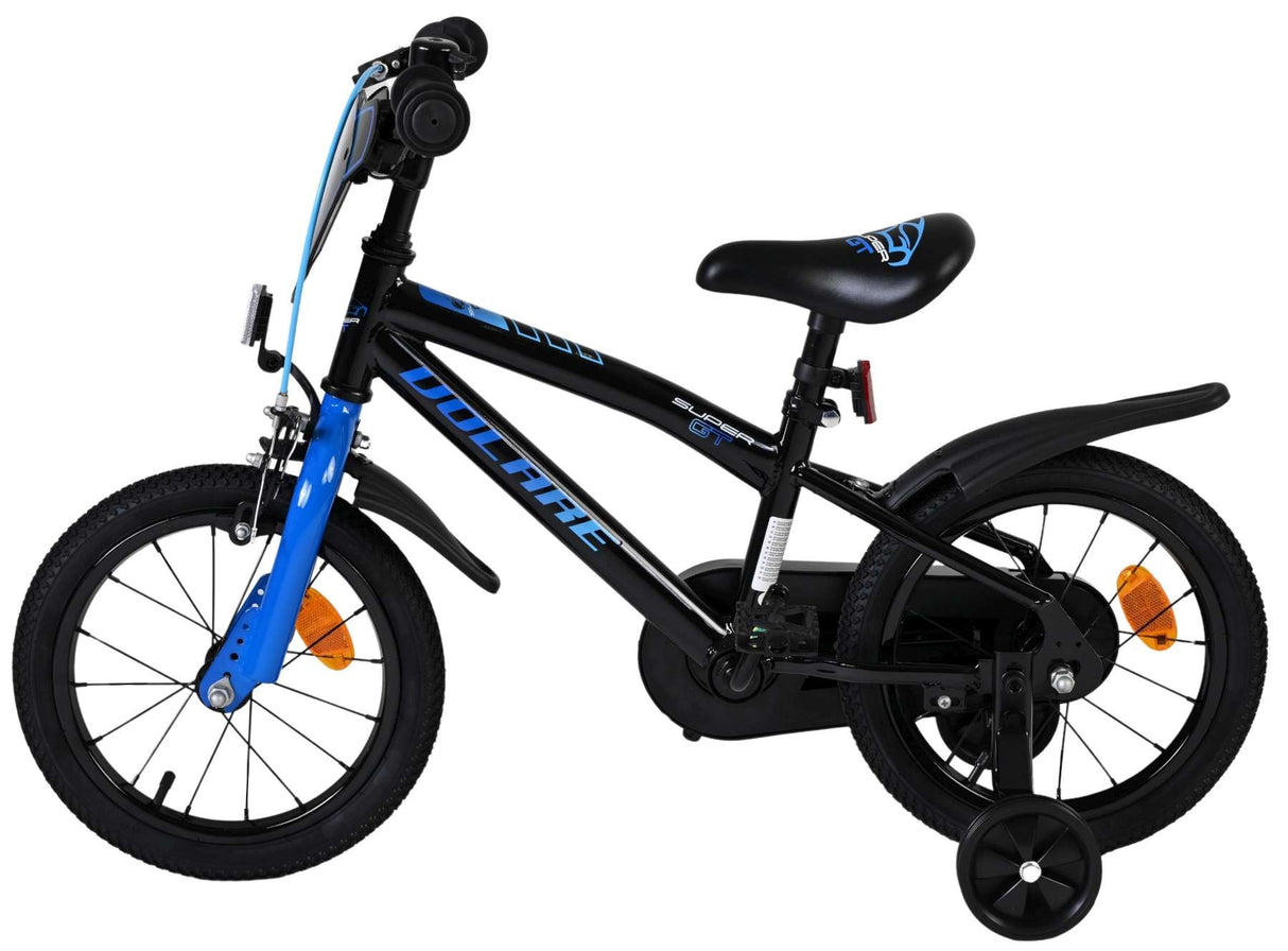 Volare Super GT Kinderfahrrad - Jungen - 14 Zoll - Blau