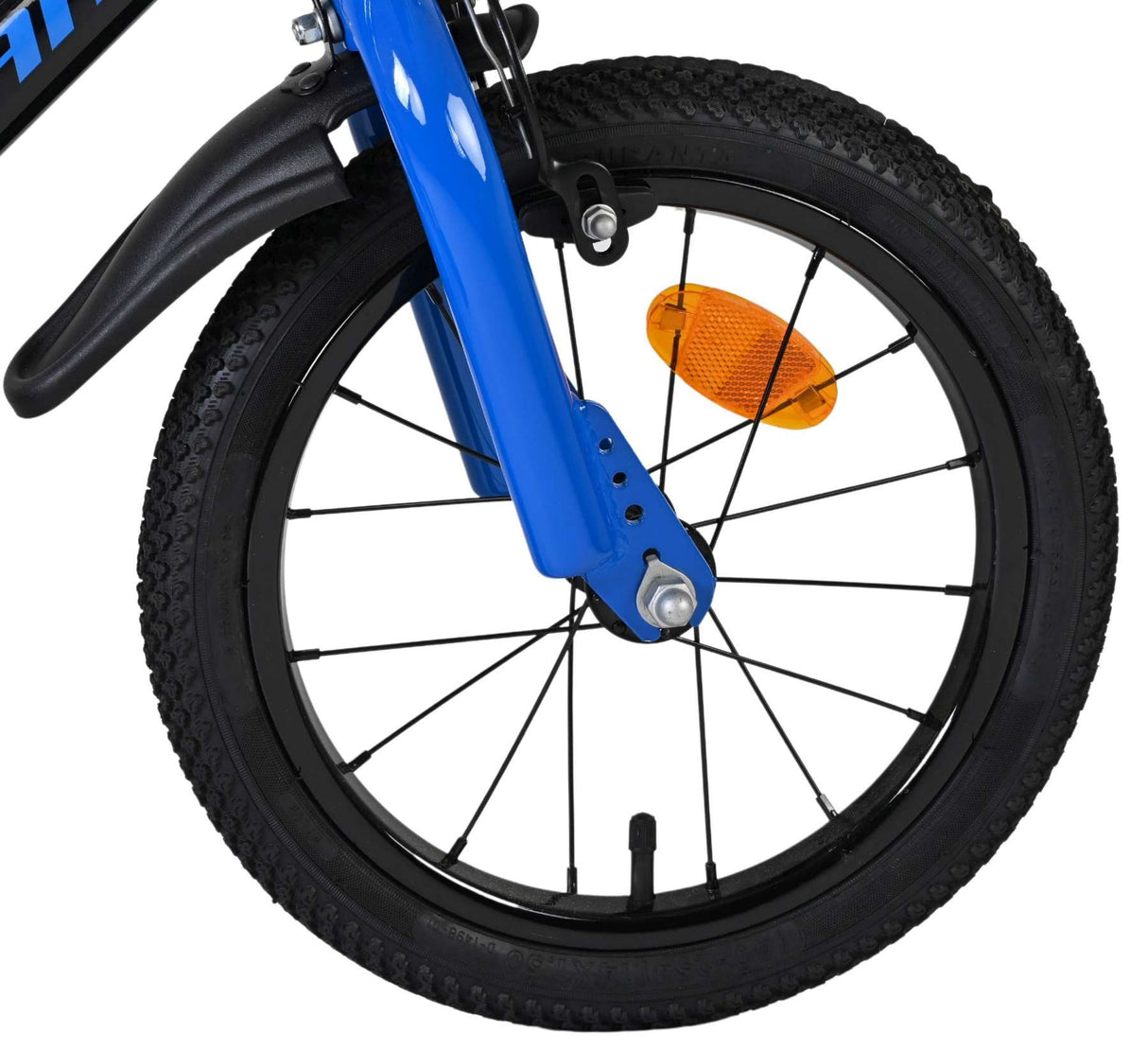 Volare Super GT Kinderfahrrad - Jungen - 14 Zoll - Blau - Zwei Handbremsen