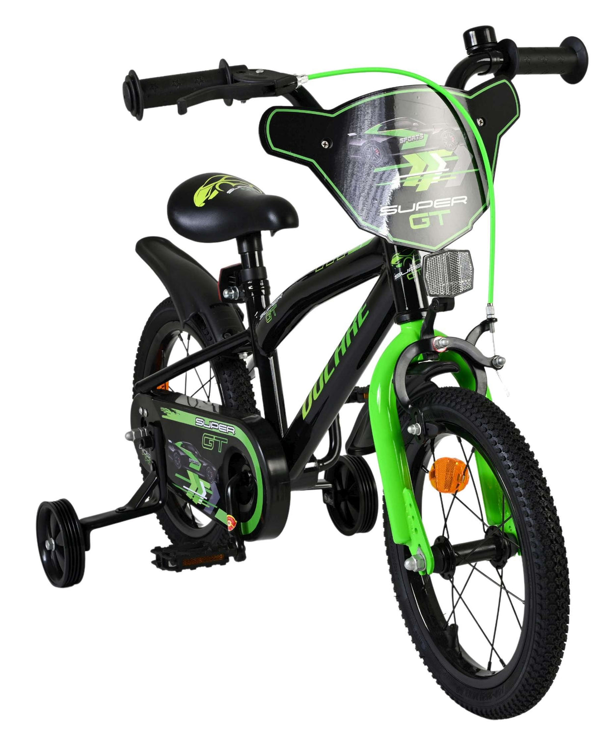 Volare Super GT Kinderfahrrad - Jungen - 14 Zoll - Grün