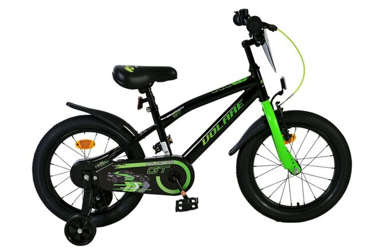 Volare Super GT Kinderfahrrad - Jungen - 16 Zoll - Grün