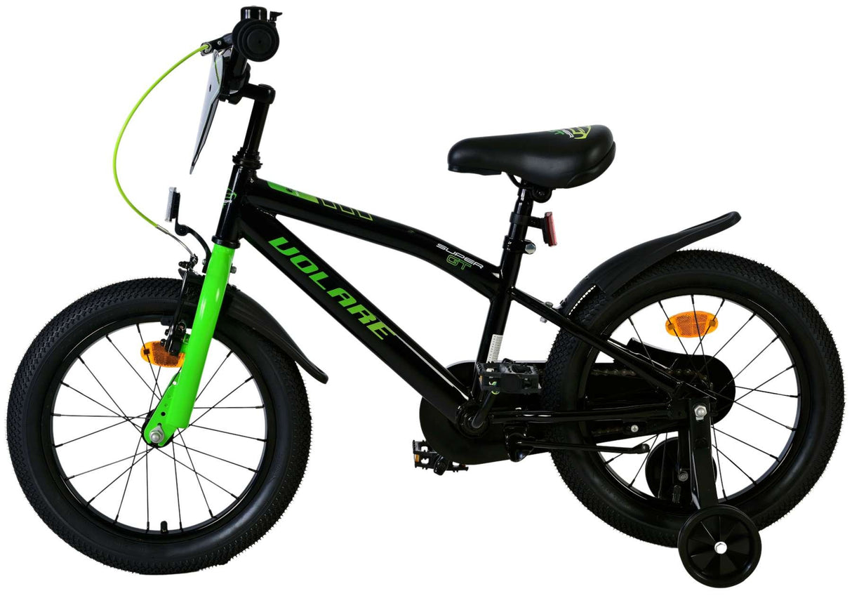 Volare Super GT Kinderfahrrad - Jungen - 16 Zoll - Grün